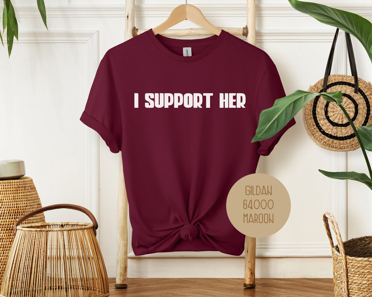 I Support Her Divorce Party Shirt