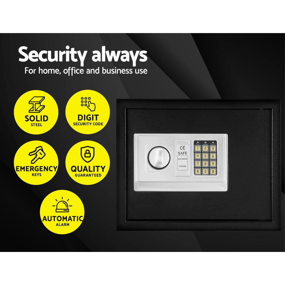 NNEDSZ -Electronic Safe Digital Security Box 20L